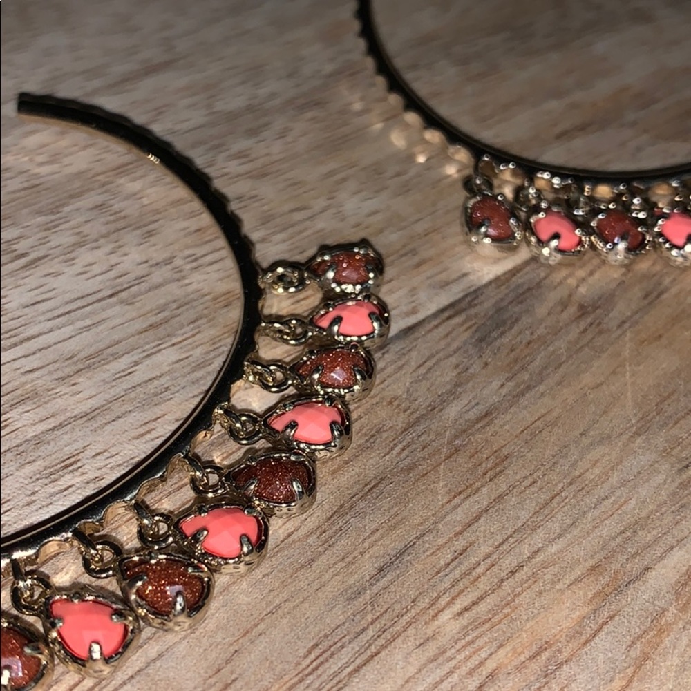 Kendra Scott hoop earrings